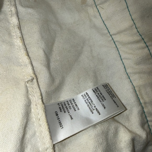 Urban Outfitters Canvas Cotton Boho Sun Sunshine Reusable Shopping Tote Bag - Picture 4 of 13